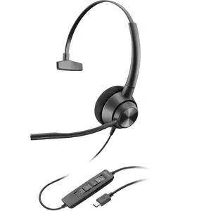 POLY EncorePro 310 Kopfhörer Kabelgebunden Kopfband Büro/Callcenter USB Typ-C Schwarz POLY EncorePro 310 Kopfhörer Kabelgebunden Kopfband Büro/Callcenter USB Typ-C Schwarz