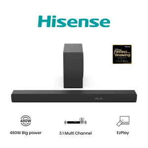 HS3100 Soundbar-Lautsprecher Schwarz 3.1 Kanäle 480 W HS3100 Soundbar-Lautsprecher Schwarz 3.1 Kanäle 480 W