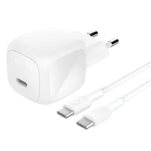 BoostCharge 45 W USB-C Ladegerät mit Power Delivery und PPS, inkl. USB-C / USB-C Kabel, weiß BoostCharge 45 W USB-C Ladegerät mit Power Delivery und PPS, inkl. USB-C / USB-C Kabel, weiß