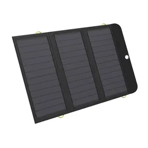 Solar-Powerbank Li-Pol 10000 mAh 21 Watt 3A (2 x USB, 24 pin USB-C) auf Kabel: Micro-USB Solar-Powerbank Li-Pol 10000 mAh 21 Watt 3A (2 x USB, 24 pin USB-C) auf Kabel: Micro-USB
