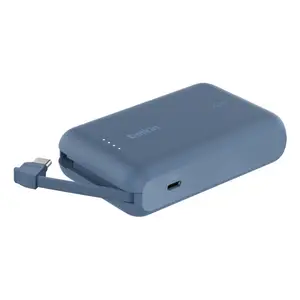 BOOSTCHARGE™ USB-C Power Delivery Powerbank 10.000mAh, 20W, inkl. USB-C-Kabel, blau BOOSTCHARGE™ USB-C Power Delivery Powerbank 10.000mAh, 20W, inkl. USB-C-Kabel, blau