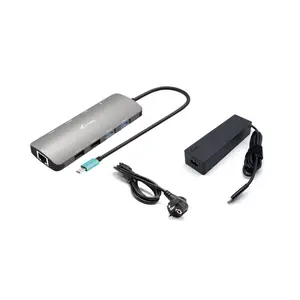 i-tec USB-C Metal Nano 2x HDMI Docking Station, PD 100W + Charger 100W i-tec USB-C Metal Nano 2x HDMI Docking Station, PD 100W + Charger 100W
