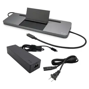 i-tec USB-C Metal Ergonomic 4K 3x Display Docking Station with Power Delivery 85W + i-tec Universal Charger 100W (bundle) i-tec USB-C Metal Ergonomic 4K 3x Display Docking Station with Power Delivery 85W + i-tec Universal Charger 100W (bundle)