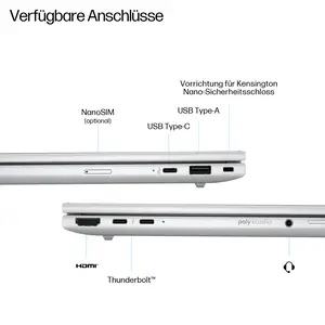 EliteBook 8 G1i 16 inch Notebook AI PC, 16", Windows 11 Pro, Intel Core™ Ultra 7, 32GB RAM, 1TB SSD, WUXGA EliteBook 8 G1i 16 inch Notebook AI PC, 16", Windows 11 Pro, Intel Core™ Ultra 7, 32GB RAM, 1TB SSD, WUXGA
