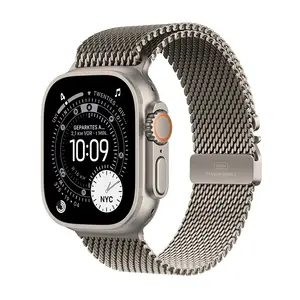 Apple Watch Ultra 3 GPS + Cellular 49mm Natural Titanium Case with Natural Titanium Milanese Loop Small Apple Watch Ultra 3 GPS + Cellular 49mm Natural Titanium Case with Natural Titanium Milanese Loop Small