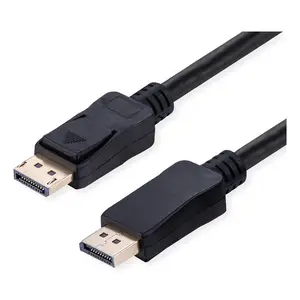 VALUE DisplayPort Kabel, v2.1, 16K, schwarz, 1 m VALUE DisplayPort Kabel, v2.1, 16K, schwarz, 1 m