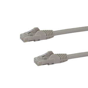 Patchkabel Cat6 RJ-45/RJ-45 Männlich/Männlich Grau 1m